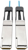QSFP+ to QSFP+ Active Optical Cable - 40Gb, AOC, M/M, Aqua, 15 m (49.2 ft.) -- N28F-15M-AQ - Image