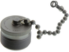 Protection Cap W/chain, Size 18, Metal; Accessory Type Amphenol Industrial - 54AC6872 - Newark, An Avnet Company