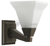 One-Light Wall Bracket Light Fixture - P3135-74 - bulbs.com