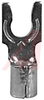 Terminal; Locking Fork; 12 to 10 AWG; ETP Copper (Terminal); Tin; Non Insulated - 70113686 - Allied Electronics, Inc.