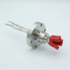 Thermocouple Feedthrough, Type c, 3 Pairs, Miniature Connectors, 2.75″ Conflat Flange - A5775-3-CF - MPF Products, INC.
