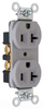 Duplex/Single Receptacle - CRB5362-GRY - Legrand - Pass & Seymour