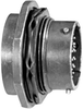 Jam Nut Connector, Receptacle, Size 8, 2 Position, Panel; Product Range Amphenol - 40M1661 - Newark, An Avnet Company