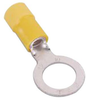 Terminal, Ring Tongue, 1/4, Yellow; Stud Size - Metric Abb - Thomas & Betts - 40C2140 - Newark, An Avnet Company