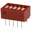 SWITCH ROCKER DIP SPST 150MA 30V -- 330-76RSB05T - Image