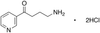 4-Amino-1-(3-pyridinyl)-1-butanone Dihydrochloride - A628990 - Toronto Research Chemicals, Inc.