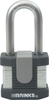 2" Brinks Long Shackle Steel Padlock -- 8398224 - Image