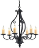 F2275/6AF Mid. Chandeliers-Candle - 442737 - Capital Lighting, Inc.