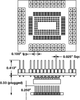 QFP Land Socket -- LS-QFJ84S-A-01 - Image