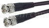 Coaxial Cable, Rg-59B/u, 3Ft, 75 Ohm; Connector Type A L-Com - 89M8162 - Newark, An Avnet Company
