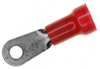 Terminal, Ring Tongue, #10, Crimp, Red; Stud Size - Metric Amp - Te Connectivity - 70C4397 - Newark, An Avnet Company