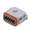 Amphenol Sine Systems AT06-12SA 12-Way AT Connector Plug, DT06-12SA Compatible - 38180 - Waytek, Inc.