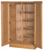 Classic Wardrobe with Shelves-JC803 - JC803 - Jess Crate Furniture