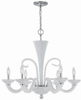 EL-10018WHT Mid. Chandeliers-Candle - 662462 - Capital Lighting, Inc.