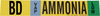 Brady B-946 Black / Blue / Green on Yellow Vinyl Self-Adhesive Pipe Marker - 4 in Height - 3 1/2 in Character Height - 24 in Length - 90440 - 754473-90440 - R. S. Hughes Company, Inc.