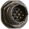 Jam Nut Connector, Receptacle, Size 16, 8 Position, Panel; Product Range Amphenol Industrial - 25K9720 - Newark, An Avnet Company