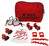 120/277V Breaker Lockout Pouch With Brady Steel Padlocks & Tags - 99303 - Brady Corporation
