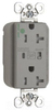 Surge Suppression Receptacle - PTTR8300-GRYSP - Selecta Products