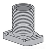 Channel Nut - Non Metric - PS 2625-2 5/8 - Atkore International
