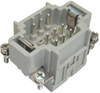 Heavy Duty Insert, Plug, 9Pos+Pe, 14Awg; Product Range Ilme - 06AC1230 - Newark, An Avnet Company