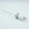 Power Feedthrough, 20,000 Volts, 3 Amps, 1 Pin, 0.094″ Stainless Steel Conductor, 1.50″ Dia Stainless Steel Weld Adapter - A0232-1-W - MPF Products, INC.