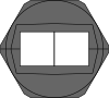 KVT | Split Cable Gland- for Cables with Connectors, M20 - M63 / IP54 / UL Type 12 - 45031 - icotek Corp