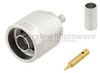 N Male (Plug) Connector For RG58, RG141, RG303, 0.195 inch, LMR-195, LMR-195-FR Cable, Crimp/Solder - SC9109 - Fairview Microwave Inc.