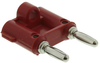 Dual Test Adapter, 15A, Screw, Red; Gender Abbatron Hh Smith - 28F1250 - Newark, An Avnet Company