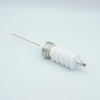 Power Feedthrough, 30,000 Volts, 50 Amps, 1 Pin, 0.094″ Copper Conductor, 1.50″ Dia Stainless Steel Weld Adapter - A0230-2-W - MPF Products, INC.