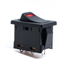 Rocker Switches -- 1400-R1966ABLKBLKESRED - Image