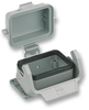 Heavy Duty Connector Base, Metal Cover, Low Profile, Han B Series, Bulkhead Mount, 6B Rohs Compliant Harting - 47Y1889 - Newark, An Avnet Company