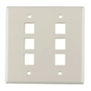 Keystone Faceplates, Frames - FPDGSIX-FW-ND - DigiKey