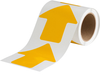 Yellow Vinyl Direction Arrows - 121049 - Brady Corporation