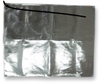 Chicago Protective Apparel Aluminized Kevlar Welding & Heat-Resistant Apron - 24 in Width - 18 in Length - W24-AKV -- W24-AKV - Image