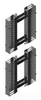 Datacommunication Cable Management Duct - 13170-701 - Chatsworth Products, Inc.
