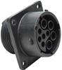 Circular Connector, Rcpt, 9Pos, Flange; Product Range Amphenol Sine/tuchel - 73AC8510 - Newark, An Avnet Company