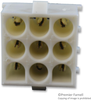 Plug & Socket Connector, Header, 9 Position, 6.35Mm; Connector Systems Amp - Te Connectivity - 28AC9011 - Newark, An Avnet Company