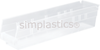 Storage Bins and Totes - QSB103CL - Simplastics