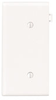 Blank Wallplates - PSE14-W - Leviton Manufacturing