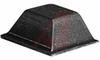 Rubber Feet; Rubber; 0.23 in.; Black - 70164366 - Allied Electronics, Inc.