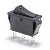 Rocker Switches - 1400-R4EBLKBLKEF0 - New Yorker Electronics Co., Inc.