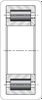 One-Row Cylindrical Bearings -- NUP (RIP, RP)
