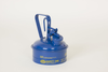 Eagle Blue Galvanized Steel 2 qt Safety Can - 8 3/4 in Height - 6 3/4 in Overall Diameter - 048441-22122 -- 048441-22122 - Image