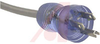 POWER CORD, HOSPITAL GRADE, 10', 18AWG,3 CONDUCTOR, SJT TYPE, N.A. COLOR CODE - 70133294 - Allied Electronics, Inc.