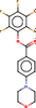 Pentafluorophenyl 4-morpholin-4-ylbenzoate - 4H23-3-X1 - SynQuest Laboratories, Inc.
