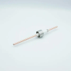 RF Power Feedthrough, 8000 Volts, 10 KW @ 450 KHz, 1 Tube, 0.25″ Copper Conductor, 1.12″ Dia Stainless Steel Weld Adapter - A0561-1-W - MPF Products, INC.