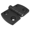 Surface Mount Hinge, 76 mm size, with Mounting CSKHoles,Polyamide, Black - EH-DHIF-4876 - Southco