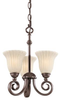 Mini Chandeliers-Glass Shade - 600567 - Light Center (The)