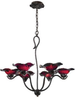 10184/6PUR Mid. Chandeliers-Glass Up - 607150 - Capital Lighting, Inc.