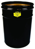 Justrite Cease-Fire Gray Steel 6 gal Safety Can - 15 3/4 in Height - 11 3/4 in Overall Diameter - 697841-00892 - 697841-00892 - R. S. Hughes Company, Inc.